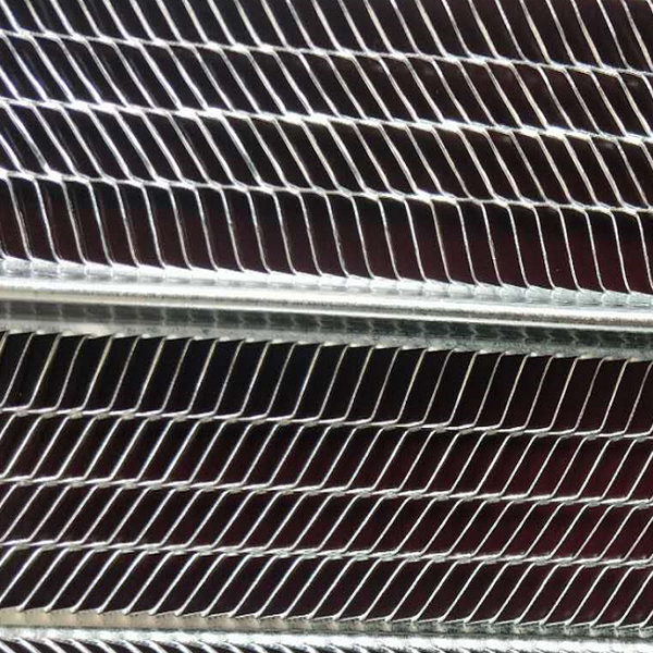 Corrosion resistant Rib Lath Expanded Metal Galvanized Sheet Mesh