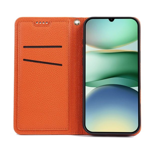 Multiple Compartments Flip Wallet Phone Case Smooth Shock Absorbent