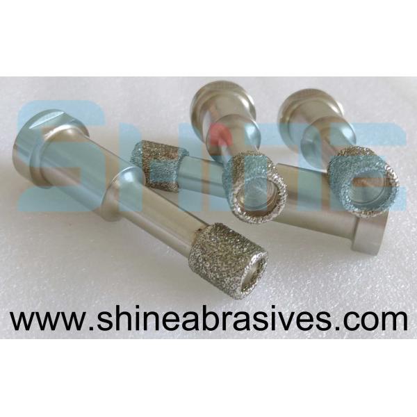 Trépano de sondeo de cerámica nodular de electrochapado de la sierra del agujero del arrabio de Diamond Grinding Points For Grey