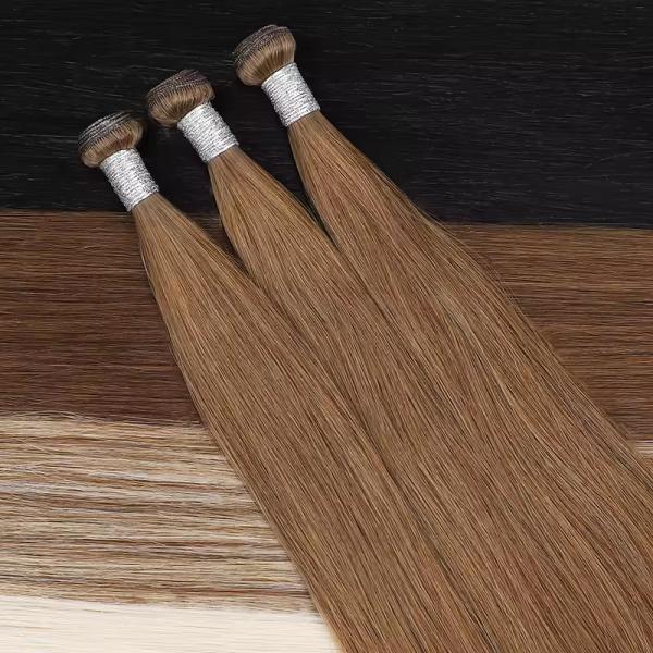 100% Remy Hair Virgin Genius Weft Raw Human Hair Bundle Various Styles Grade Virgin Hair