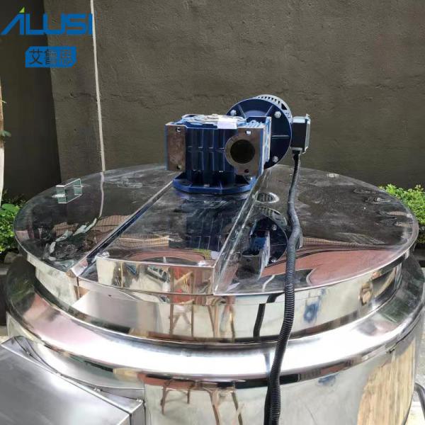 Танк масла нагрева электрическим током закрытый кожухом смешивая материал нержавеющей стали 500 литров