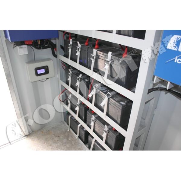 20kw Energía solar en contenedores Baja temperatura Sala de frío Ideal para 380v / 3p / 50hz Voltagem