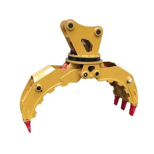 Excavator Hydraulic Grab 360 Degree Rotating Rock Grapple for 320 330 336