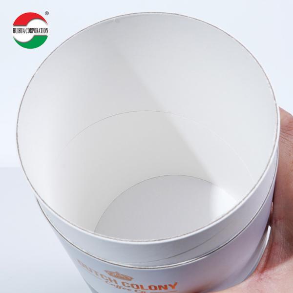 Food Grade Paper Cans Packaging with Aluminum Foil Lining for Tea and Cosmetics