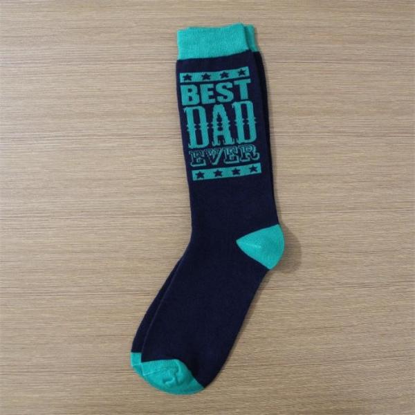 Hot Selling Customized Logo Top Quality Fashionable Cotton Mens Anti Slip Dress Socks
