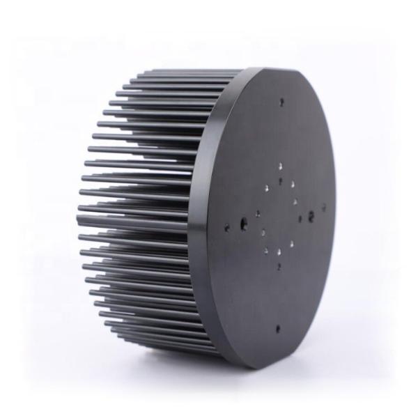 Precision Die Casting Method Creates 4 Tolerance Grade Aluminum LED Pin Fin Heatsink