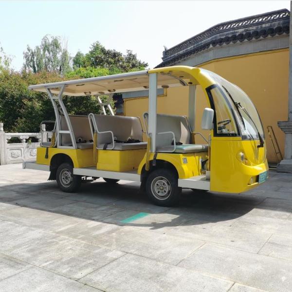 New style passenger electric car 4 wheels electric sightseeing cars  made in China with 11 seats
