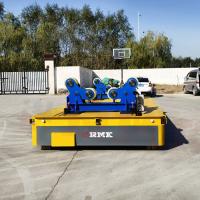 les transferts horizontaux de charge de 12 tonnes transportent en charrette le chariot industriel de transfert