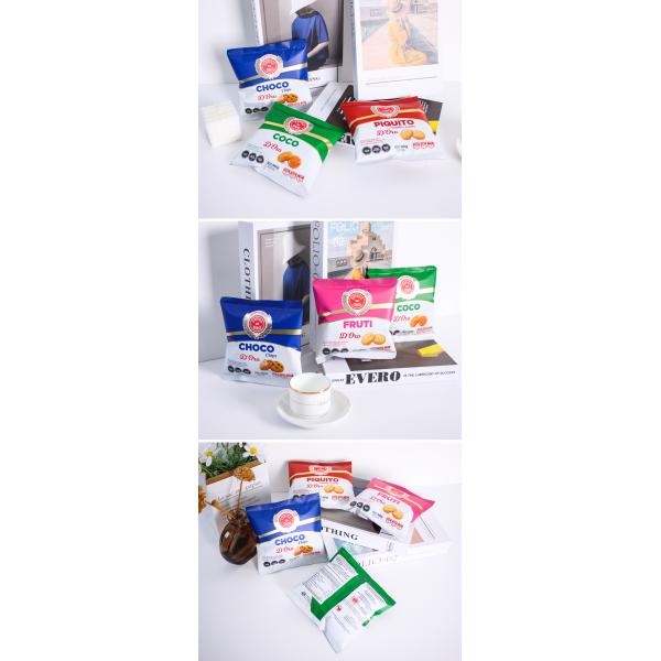 Custom Printed Snack Packaging Bags Moisture Proof For Chocolate Chips Cookie