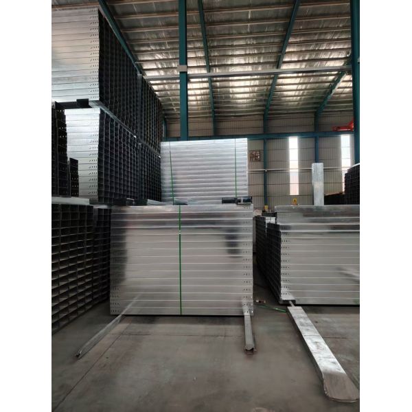 Hot Dipped Galvanized Steel Industrial Cable Ladder Anti-corrosion Long Life Ventilated Design Construction Cable Laying Tray