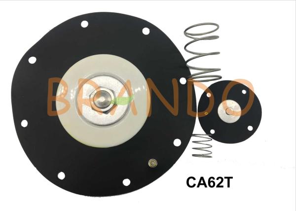 NBR Rubber Diaphragm Electromagnetic Pulse Valve 2 1 / 2 Inch 0.2 - 0.6MPa