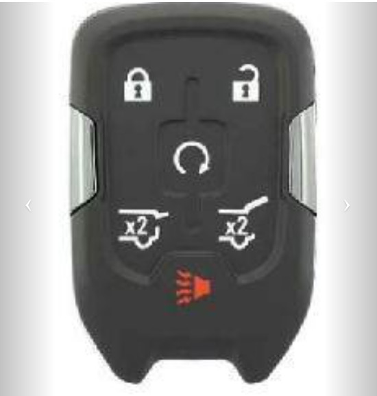 433Mhz 13529633 5+1 Button HYQ1EA Smart Key For Chevrolet Tahoe Suburban