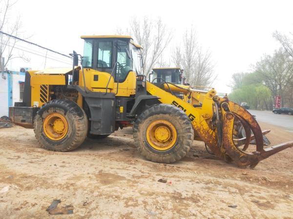                  Used Capacity 5 Ton China Wheel Loader Sdlg LG953 with Fork, Secondhand Original Sdlg Front Loader LG953 LG956 LG936 Payloader with Fork Hot Sale             