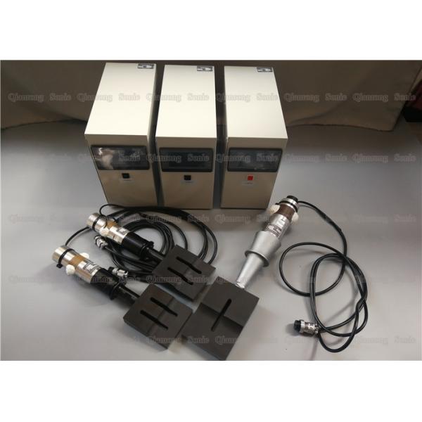 15khz High Frequency Ultrasonic Welding Transducer With Black Pzt4 Ceramics
