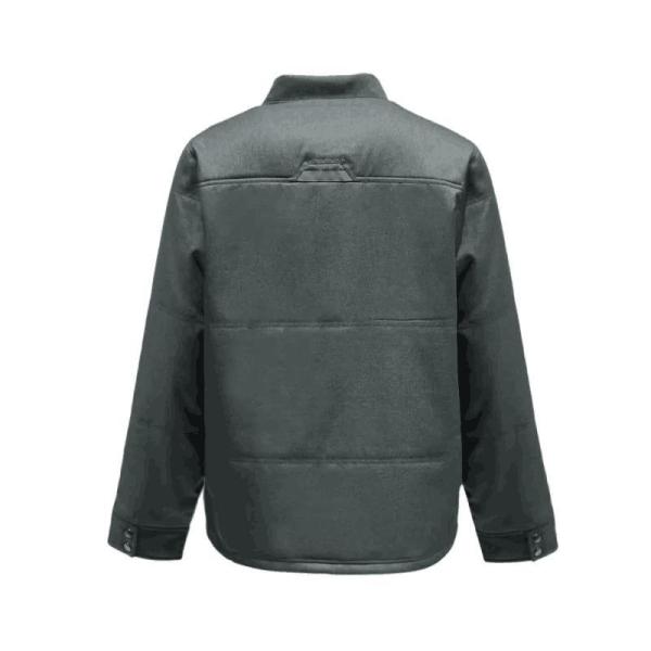                  Men Cotton-Padded Coat 2023 Winter Turn-Down Collar Thicken Nylon Business Casual Jacket             