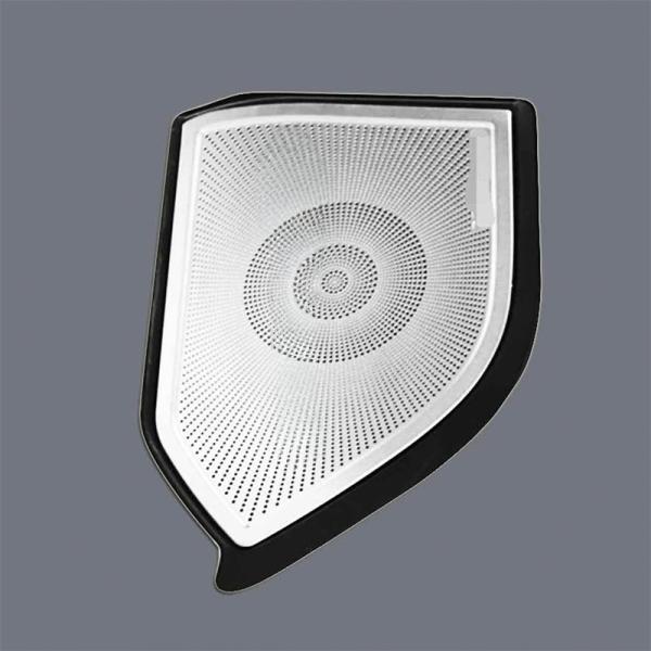 OEM ODM Automotive Speaker Covers Anti Rust Etched Grilles For Tesla Benz BWM