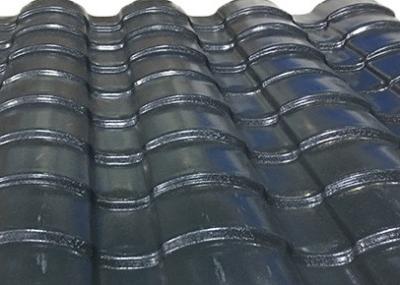 Solar Corrugated Shingles Plastic Roofing Sheets Waterproof Wave Shape