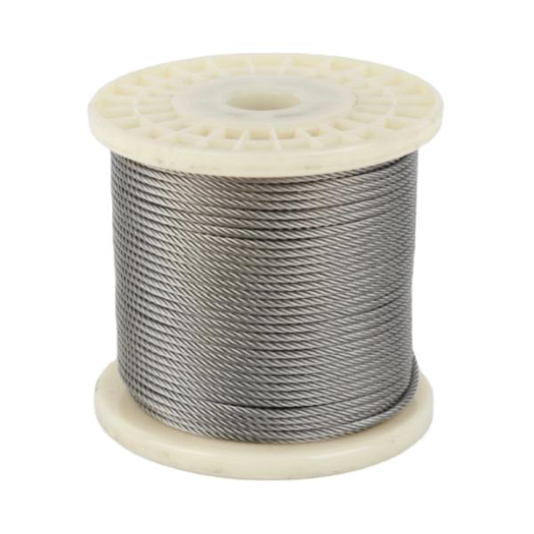 Cable en acier inoxydable 316 12 mm pour balustrade et rails de pont Haute résistance à la traction