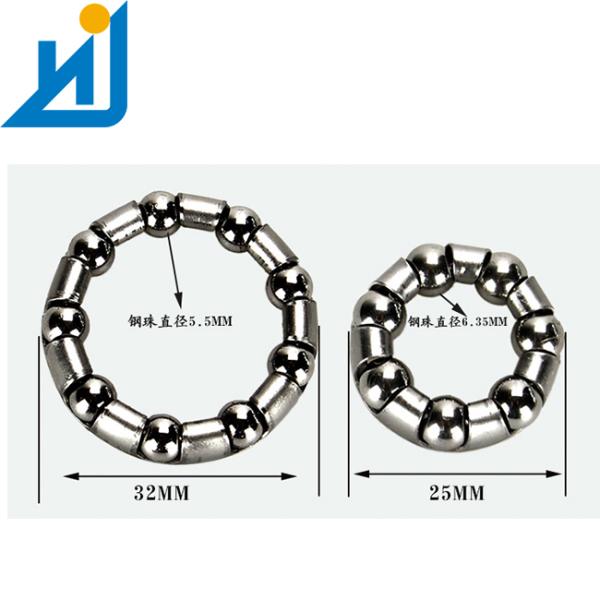 сепаратор шарикового подшипника эпицентра деятельности шарика хромовой стали велосипеда стопорного устройства стального шарика 7/32С10 средний