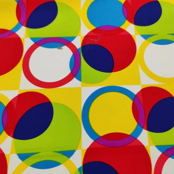 100% полиэстер 75Dx150D напечатало равнину ткани кожи персика Breathable