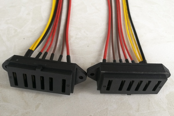 Ebike Connector 6PIN Battery Discharge Power Plug Wire Harness