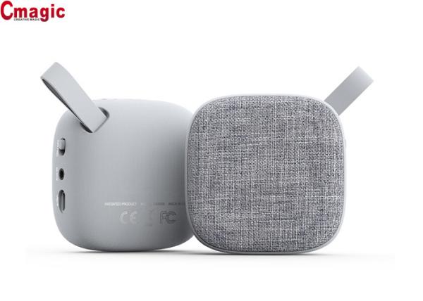 Promotional fabric mini portable Bluetooth speaker BK 4.2 + EDR