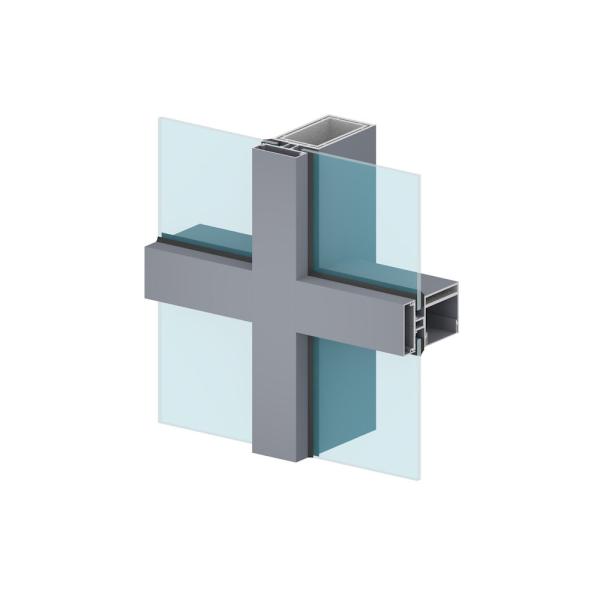 Профиля ненесущей стены 6000 серий Т3-Т8 высокопрочное алюминиевого прочное