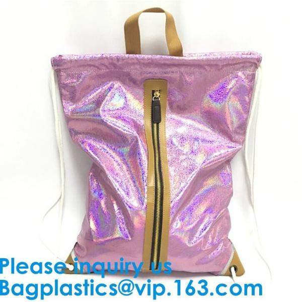 Leather Backpack Women Drawstring Bag New Travel Bag PU Backpack Women Party School Bags For Teenagers, bagease package