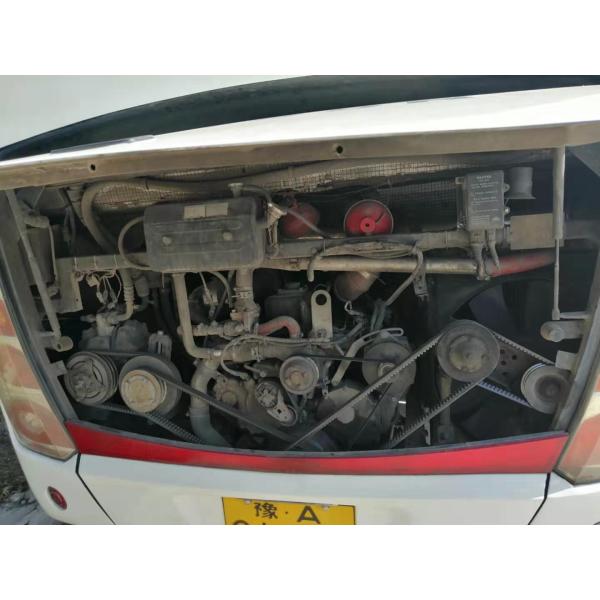 Las 2das buenas condiciones del autobús de la mano del color blanco 2010 años 39 asientan el modelo de Yutong 6908