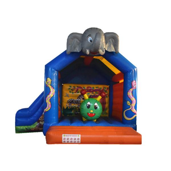 Слон надувной милый гусеница комбо цифровая живопись надувной слон комбо