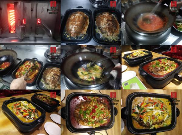 Gril qui économise grillant de poissons de norme de économiser de travail des espaces de la machine six à une seule couche électrique de gril d'acier inoxydable