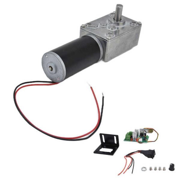 Faradyi Custom 24v High Torque Electric Worm Geared Motor 12v Dc Motor