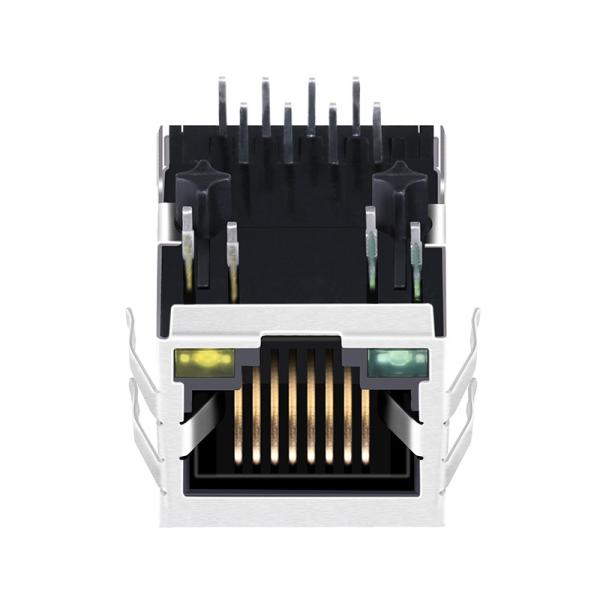 LPJ4011AB-MYNL RJ45 Connector With 10/100 Base-T Integrated Magnetics