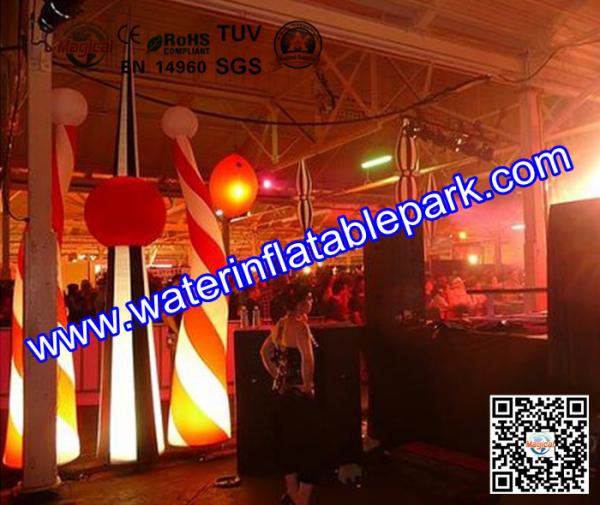 Customise Inflatable Decoration Columns With Logo Printing