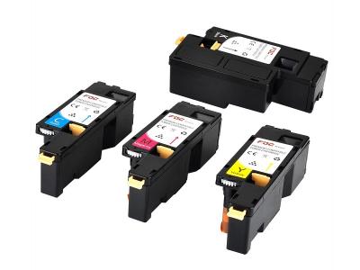 2.5k / 1.4k Yeild DELL E525W  Replacement Laser Toner Cartridges With Black / Red