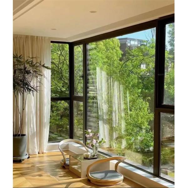 Французские стеклянные окна с 304 сеткой из нержавеющей стали и оригинальным оборудованием SKATE