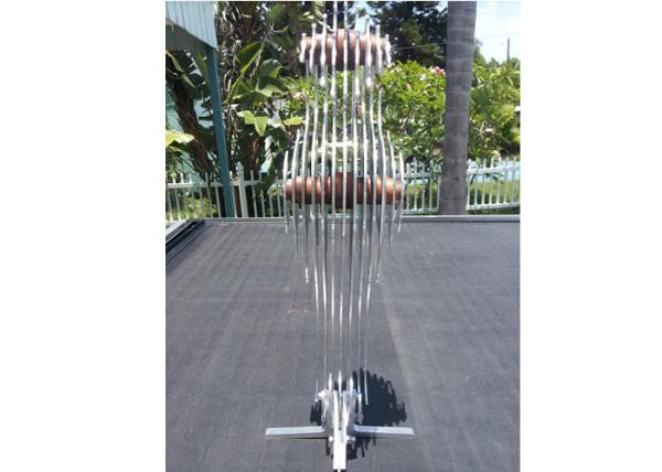 Modern Outdoor Stainless Steel Sculpture Seahorse Sculpture Matt Finish