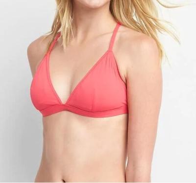 Cutout-Back Bikini Top