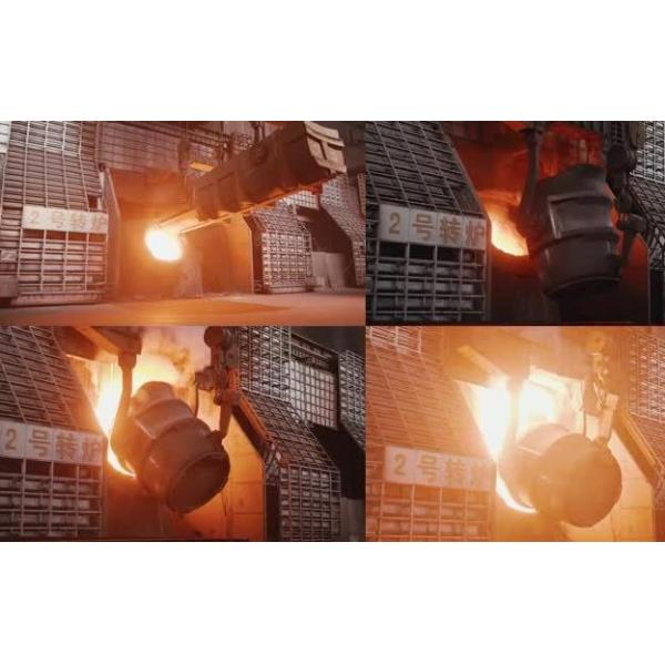 Металлургия Машина Плавка Стали Медь Железо Индукция Промышленная