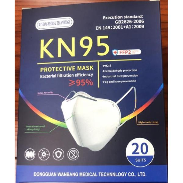 Breathable Disposable Mouth Medical Mask Kn95 For Without Valve