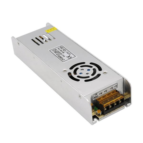 Silver 250W LED Strip Power Supply 12V 20A 24V 10A Slim Thin DC Switch Power 110V/220V