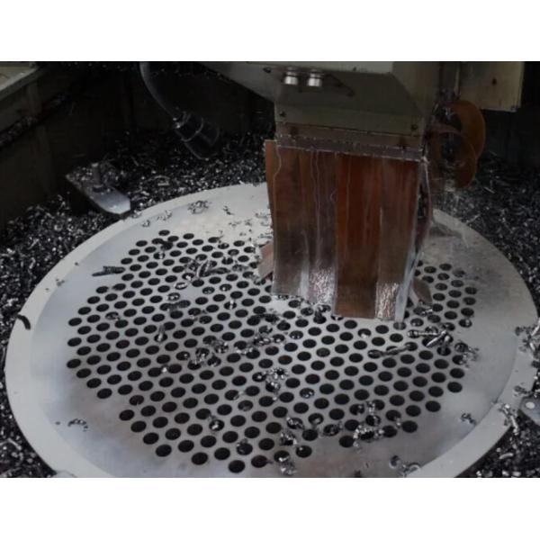 UNS 6625 8825 Hoja de tubo de intercambiador de calor GR70 304L 316L Hoja de tubo de níquel