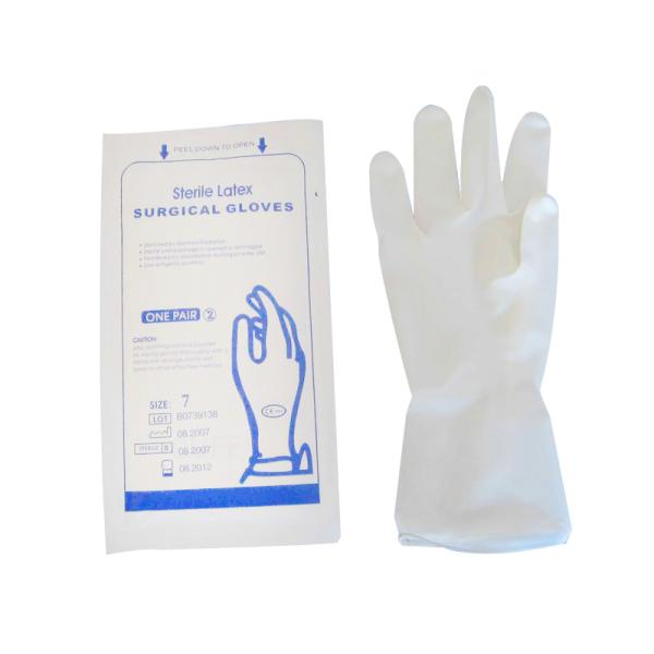 Surgical Disposable Surgical Gloves Biodegradable Disposable Rubber Care Latex