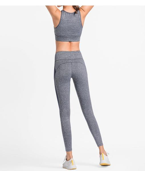 Women Fitness Wear Leggings Side With Mesh