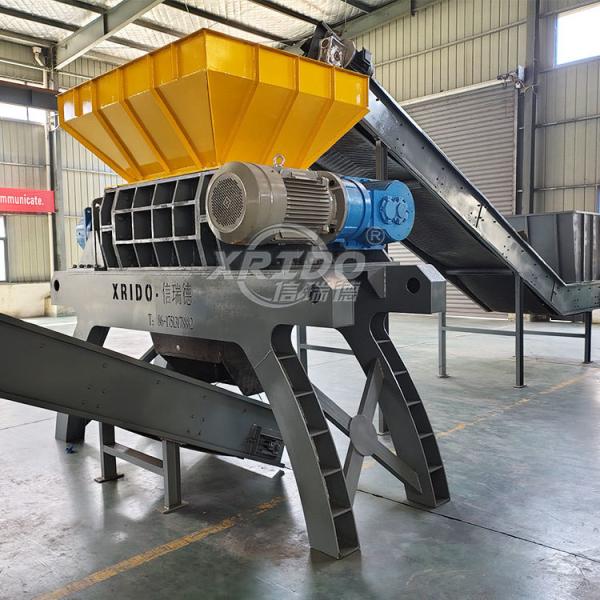 Glass Plate Crusher Waste Glass Shredder Waste Shredder Machine Solid Waste Shredder Industrial Waste Shredder Solid Waste Dispose Plant