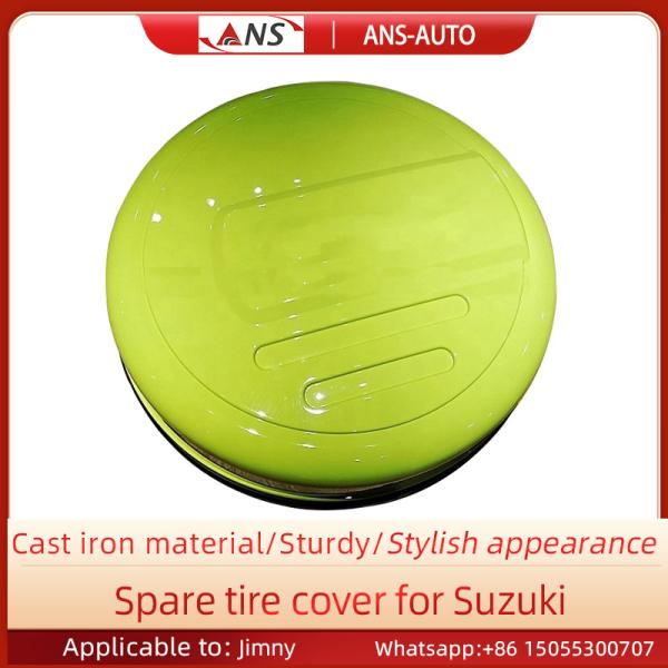Stainless Steel Spare Tire Covers , Dustproof Suzuki Jimny Spare Tyre Cover