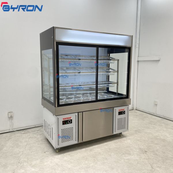 Hotpot Commercial Showcase Refrigerator Multi Deck Display Chiller