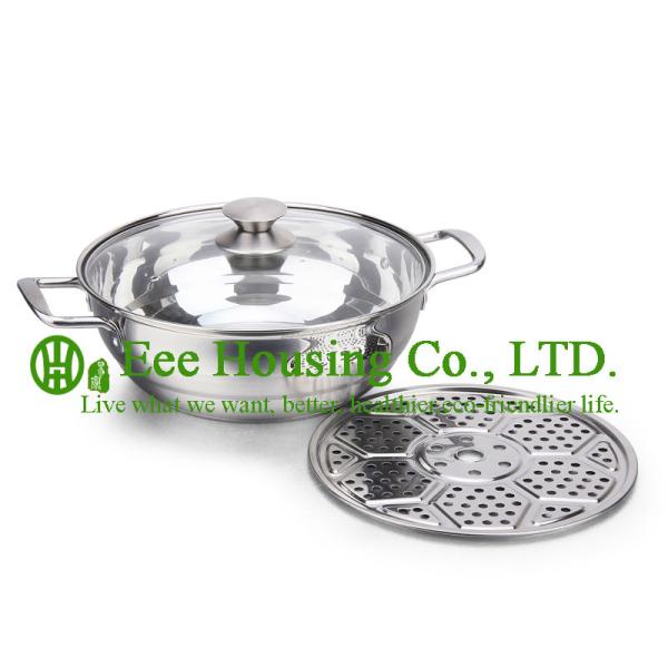 Stainless steel cookware/induction cooking pot / steamer pot/soup/mini pot kitchen