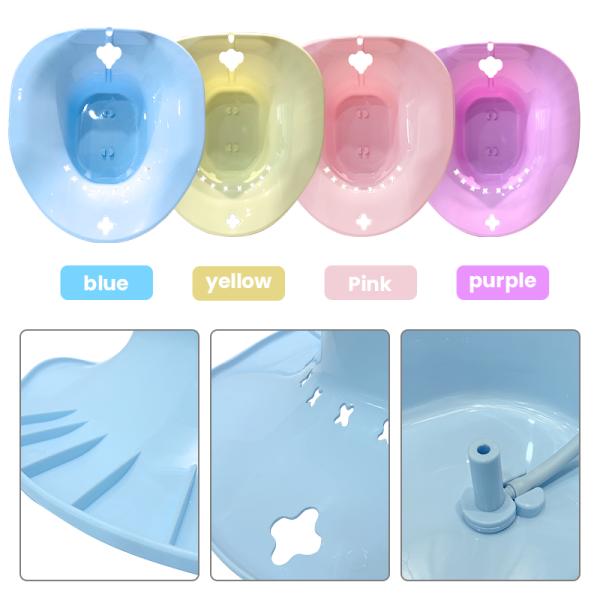 Sitz Bath For Toilet Seat  Foldable Design  Perfect For Postpartum Care  Yoni Steam For Soothing And Relieving Perineal