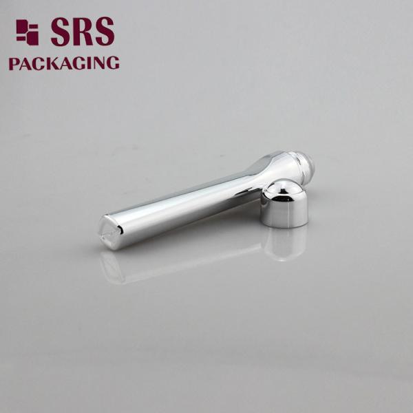 SRS packaging empty plastic silver color 15ml PETG roll on bottle